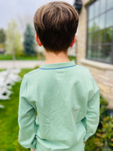 Load image into Gallery viewer, Blue Piping Sweatsuit