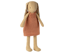 Load image into Gallery viewer, Maileg Bunny, Size 2 - Cream Yellow - Knitted Dress
