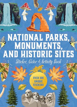 Load image into Gallery viewer, National Parks, Monuments, And Historic Sites : Sticker, Color, & Activity Book