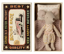 Load image into Gallery viewer, Maileg Little Sister Mouse in Matchbox LSP