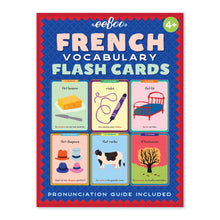 Load image into Gallery viewer, French Vocabulary Flash Cards
