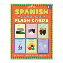 Load image into Gallery viewer, Spanish Vocabulary Flash Cards