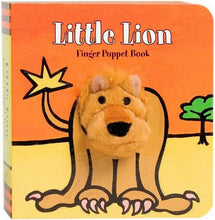 Load image into Gallery viewer, Little Lion Finger Puppet Book