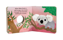 Load image into Gallery viewer, Baby Koala Finger Puppet Book