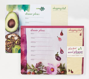 The Forest Feast Meal Planner & Shopping List with Magnet