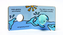 Load image into Gallery viewer, Little Dolphin Finger Puppet Book
