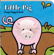 Load image into Gallery viewer, Little Pig Finger Puppet Book