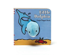 Load image into Gallery viewer, Little Dolphin Finger Puppet Book