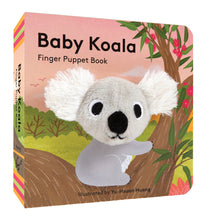 Load image into Gallery viewer, Baby Koala Finger Puppet Book