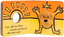 Load image into Gallery viewer, Little Lion Finger Puppet Book