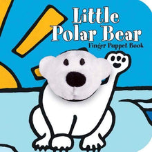 Load image into Gallery viewer, Little Polar Bear Finger Puppet Book