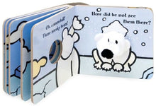 Load image into Gallery viewer, Little Polar Bear Finger Puppet Book