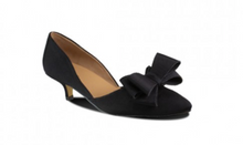Load image into Gallery viewer, Bow Bow D&#39;Orsay Black Heel
