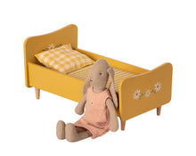 Load image into Gallery viewer, Maileg Wooden Bed - Yellow