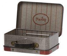 Load image into Gallery viewer, Maileg Metal Grey Travel Suitcase