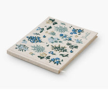 Load image into Gallery viewer, Rifle Paper Wildwood Embroidered Fabric Guest Book