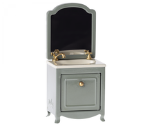 Load image into Gallery viewer, Maileg Sink Dresser w/Mirror, Mouse