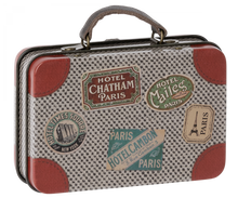 Load image into Gallery viewer, Maileg Metal Grey Travel Suitcase