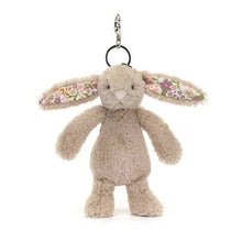 Load image into Gallery viewer, Jellycat Blossom Beige Bunny ‘Petal’ Bag Charm
