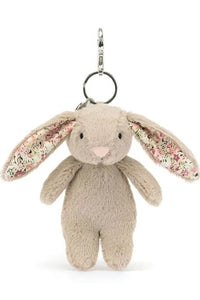 Jellycat Blossom Beige Bunny ‘Petal’ Bag Charm