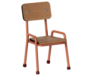 Maileg Chair, Mouse - Coral