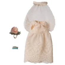 Load image into Gallery viewer, Maileg Wedding Dress, Mum Mouse

