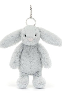 Jellycat Bashful Silver (Grey) Bunny Bag Charm