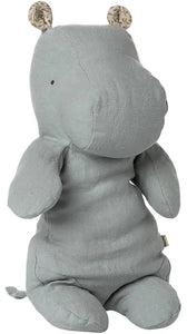 Maileg Safari Friends, Hippo, Medium - Blue Grey