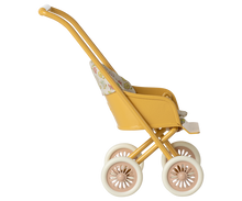 Load image into Gallery viewer, Maileg Stroller, Micro - Yellow
