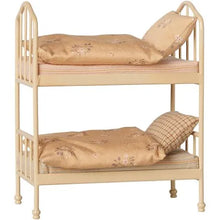 Load image into Gallery viewer, Maileg Bunk bed, Mouse - Wheat
