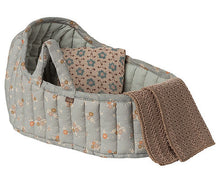 Load image into Gallery viewer, Maileg Carry Cot, Large - Blue
