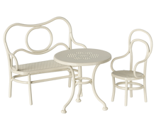 Load image into Gallery viewer, Maileg Café Set, Mouse, Small - Off White
