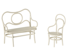 Load image into Gallery viewer, Maileg Café Set, Mouse, Small - Off White
