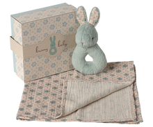 Load image into Gallery viewer, Maileg Rabbit Rattle Set - Mint
