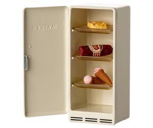 Maileg Fridge, Mouse - Off white