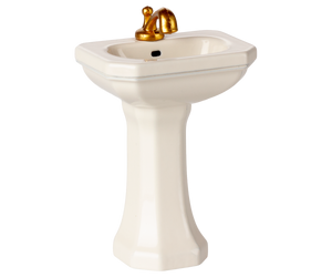 Maileg Bathroom Sink, Mouse - Off White