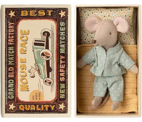 Maileg Little Brother Mouse In Matchbox  LBB