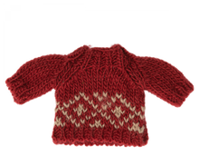 Load image into Gallery viewer, Maileg Knitted Sweater, Mum Mouse
