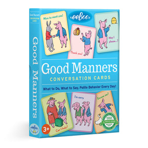 EeBoo Good Manners Conversation Cards