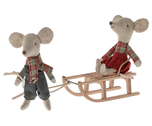Maileg Sled, Mouse