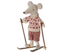 Load image into Gallery viewer, Maileg Ski and Ski Poles, Mum/Dad Mouse

