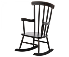 Load image into Gallery viewer, Maileg Rocking Chair, Mouse - Anthracite
