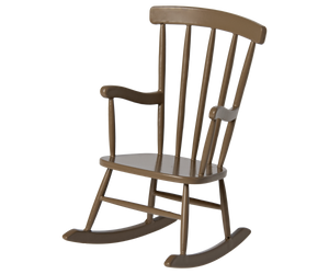 Maileg Rocking Chair, Mouse - Light Brown