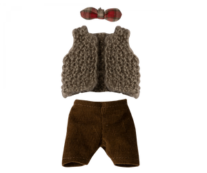 Maileg Vest, Pants, and Butterfly for Grandpa