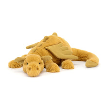Load image into Gallery viewer, Jellycat Golden Dragon Stuffie
