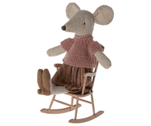 Load image into Gallery viewer, Maileg Rocking Chair, Mouse - Dark Powder
