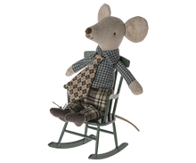 Load image into Gallery viewer, Maileg Rocking Chair, Mouse - Dark Green
