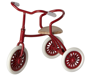 Maileg Abri a Tricycle, Mouse - Red