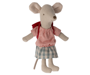 Maileg Tricycle Mouse, Big Sister - Red NR