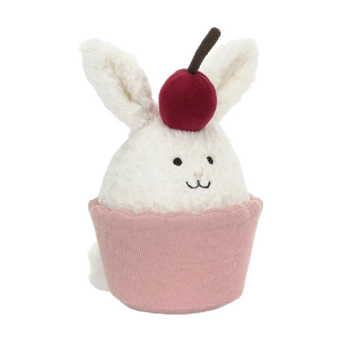 Jellycat Dainty Dessert Bunny Cupcake